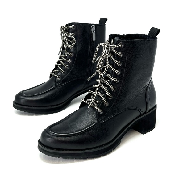 NEW Munro American Rivers Water Resistant Black Heeled Ankle Boot Size 6.5 New - Picture 9 of 10